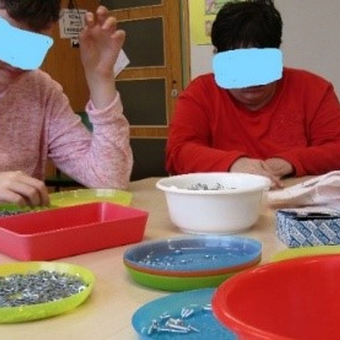 Schrauben sortieren (vergrößerte Bildansicht wird geöffnet)