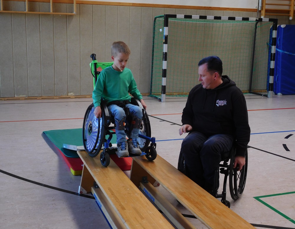 Rolli-Projekt mit Sit’n Skate